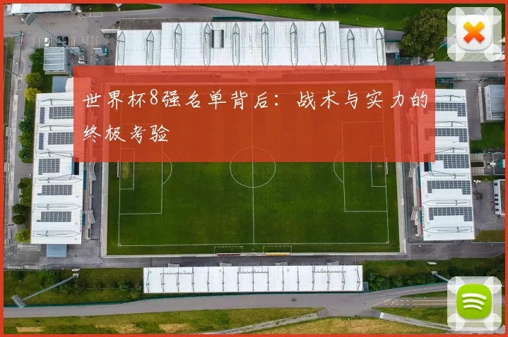 世界杯8强名单背后:战术与实力的终极考验